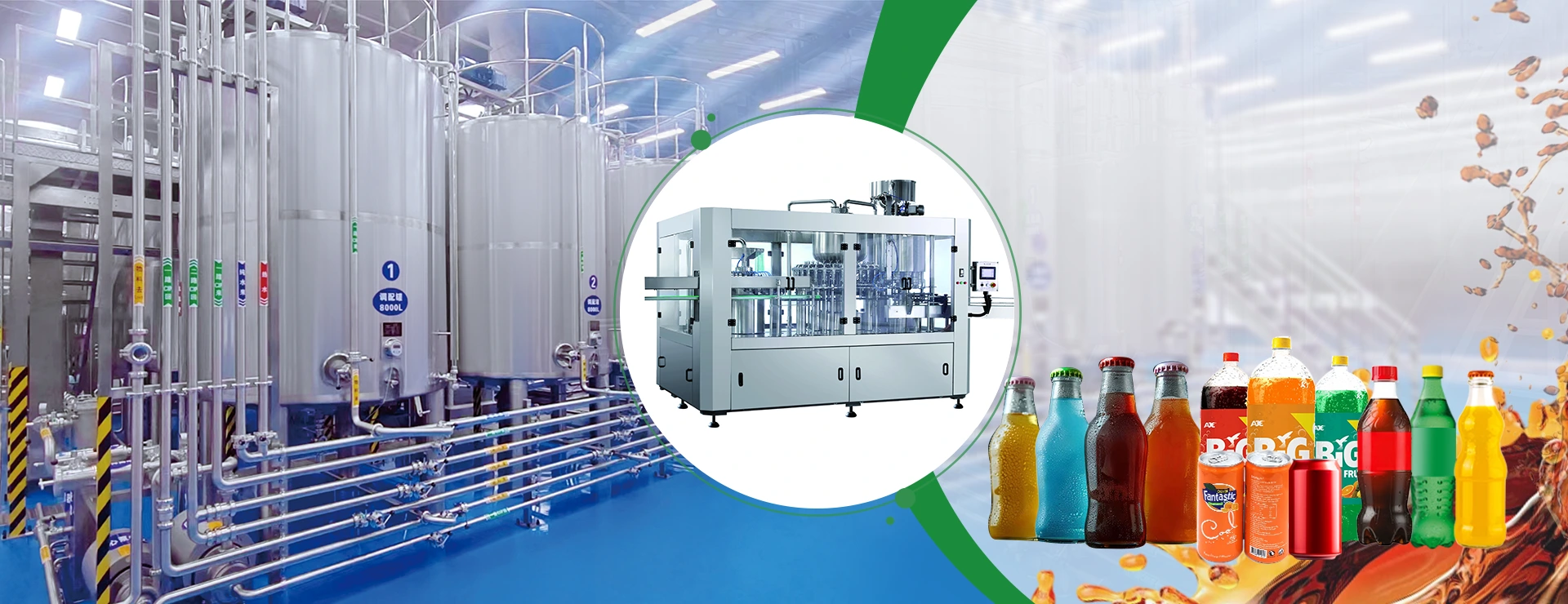 China Productielijn voor koolzuurhoudende dranken