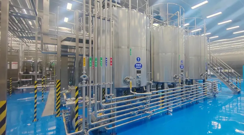 Hoe werkt een plantaardige drankenproductielijn?