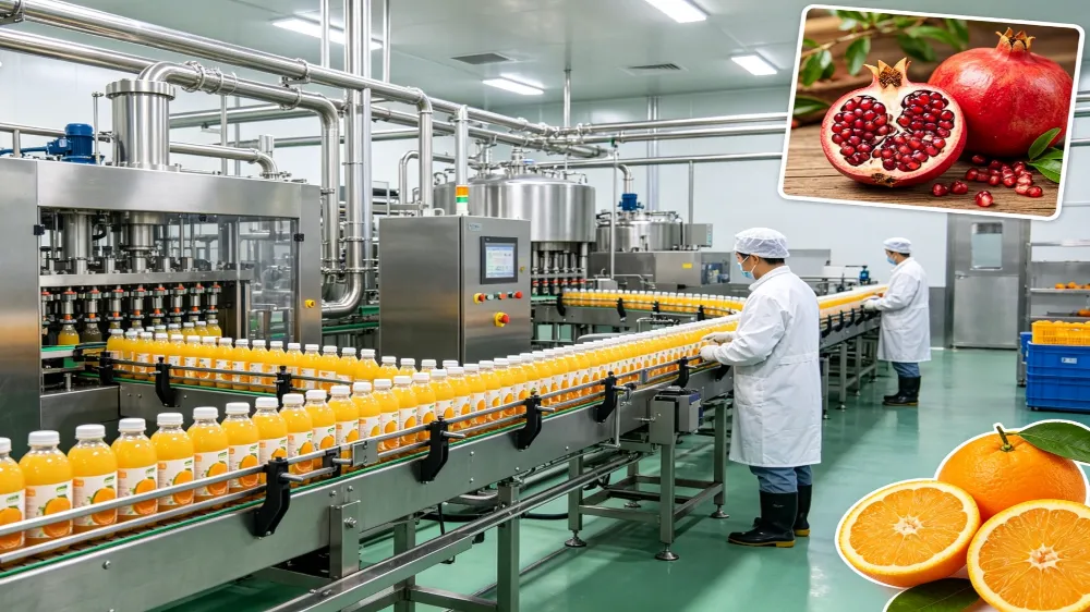 Hoe een sapproductielijn te bouwen die meerdere fruitsoorten verwerkt