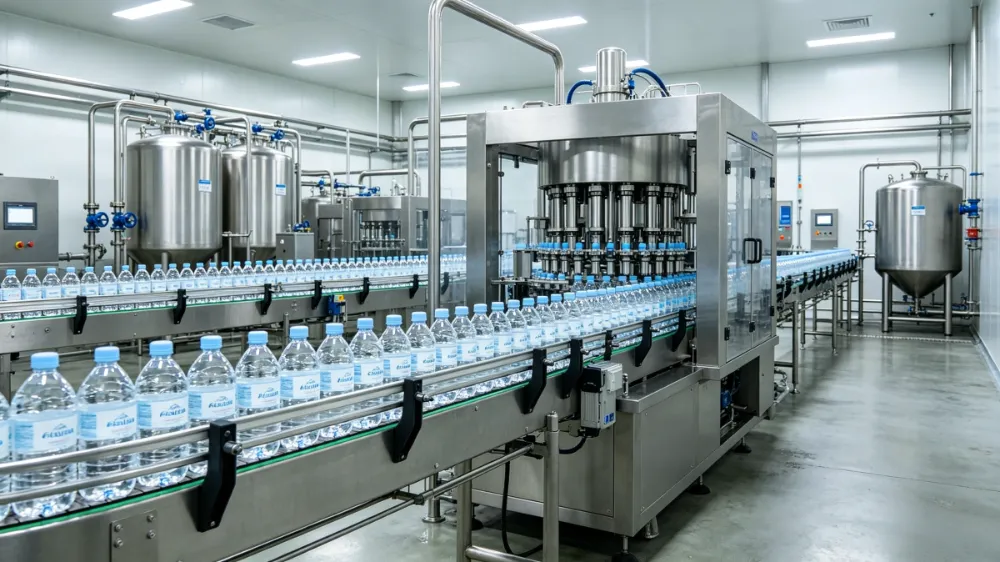 Productielijn voor flessenwater: 10 factoren vóór investeringen