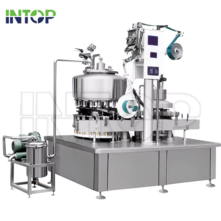 Vul- en sluitmachine voor aluminiumfolie