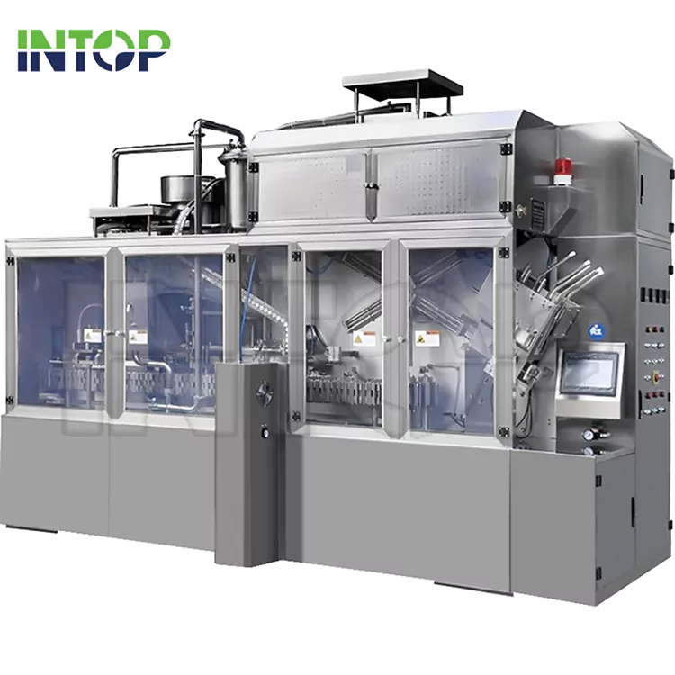 Geveltop kartonnen vulmachine